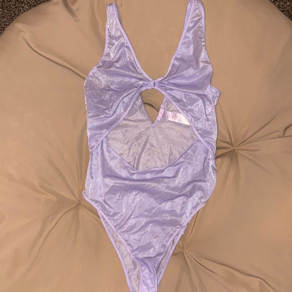 Savage X Fenty Lavender Teddy Lingerie